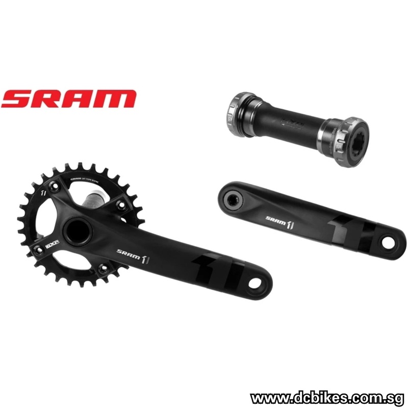 Sram 30T X1 X-Sync 1000 Fat Bike Crank + GXP BB