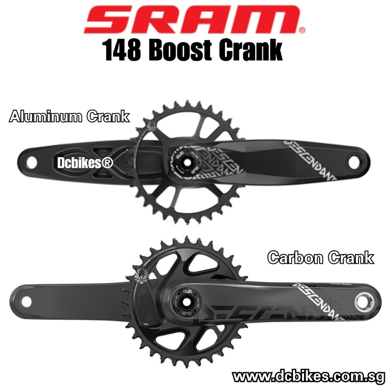 Sram Truvativ 32T Descendant 148 Eagle Boost DUB 3mm Crank Aluminum 3mm Boost 32T 170mm