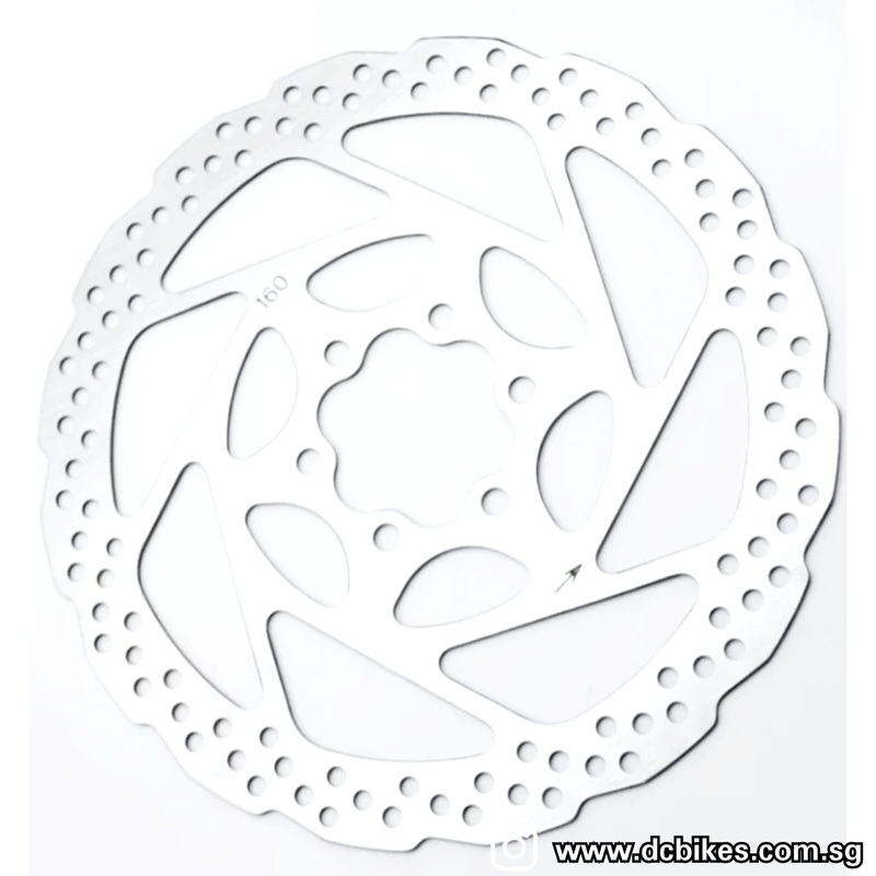 140mm | 160mm MTB Bicycle Disc Brake Rotors + 6 Bolts 140mm – 1 Disc