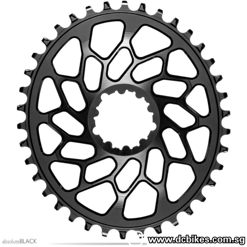 AbsoluteBlack 42T | 44T Oval 6mm Chain Ring ForSram Direct Mount GXP/BB30/DUB 42T Oval 6mm Offset