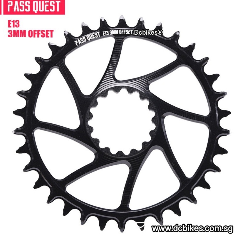 Direct Mount Boost 3mm Round Chain Ring For E*THIRTEEN – E13 Guidering Crank 30T Round 3mm Boost