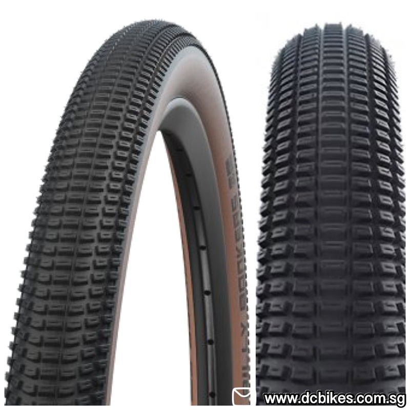 Schwalbe 20 X 2.0 | 24 X 2.0 Billy Bonkers Bronze Chocolate Folding Tyres Etrto : 50-406/50-507 (2 Tires) 20 X 2.0 – Etrto : 50-406 (2 Tyres)