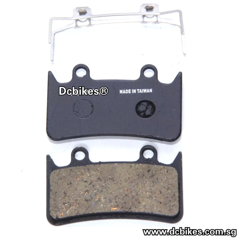 Semi Metal Brake Pads For Hope Tech 6 Pistons Mono Ti (1 Pair)