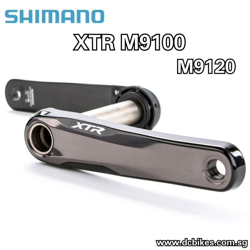 Shimano 11/12 Speed XTR M9100/M9120 Boost Direct Mount Hollowtech Crank Arms M9100 | 165mm