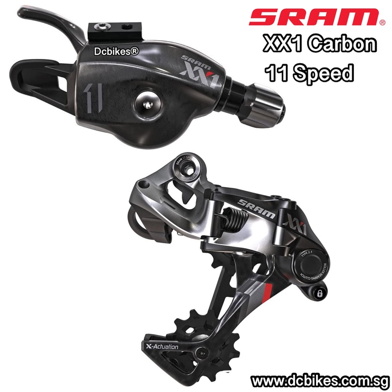 Sram XX1 Carbon 11 Speed Rear Clamp Shifter/Derailleur Right Shifter – XX1 Carbon 11 Speed