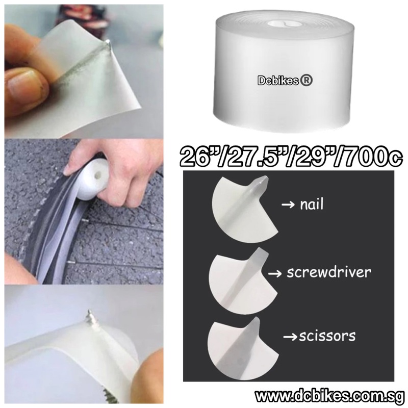 26 | 27.5 | 29 | 700c Anti Puncture Inner Tube Protection Tape (1 Piece) 26 Inch Tape (1 Roll)