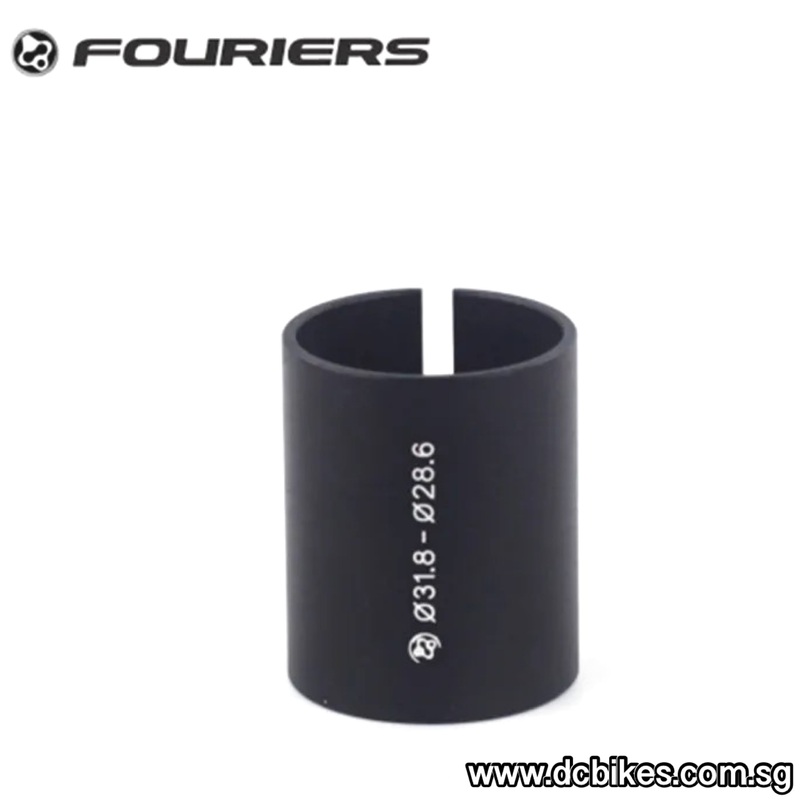 28.6mm To 31.8mm Bicycle Stem 1-1/8″ To 1-1/4″ Shim Fork Steerer Conversion Adapter