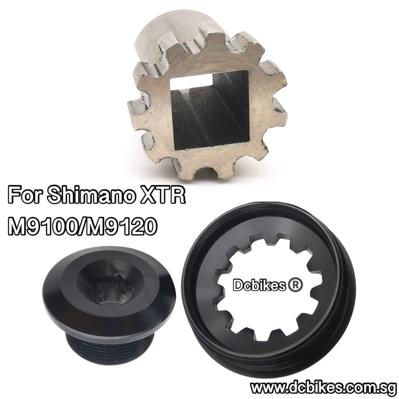 Crank Arm Tool & Bolt + Screw For Shimano XTR M9100/M9120 Crank Arm Tool For XTR