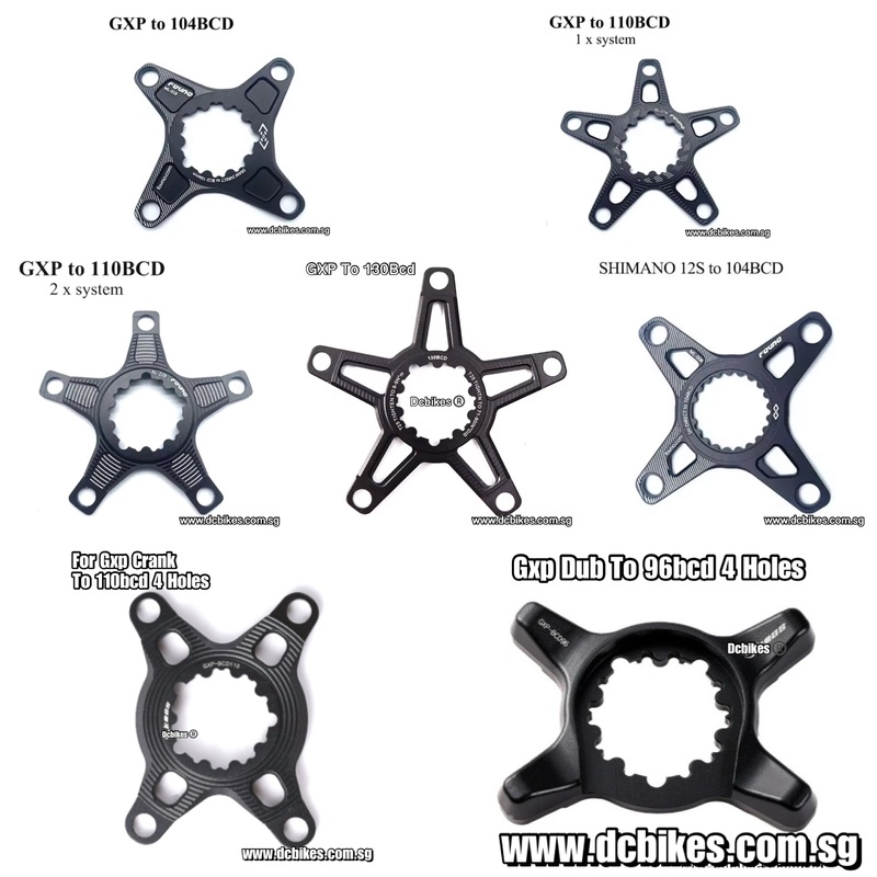 Direct Mount Crank Arm Spider For Sram GXP DUB Shimano Conversion Adapters