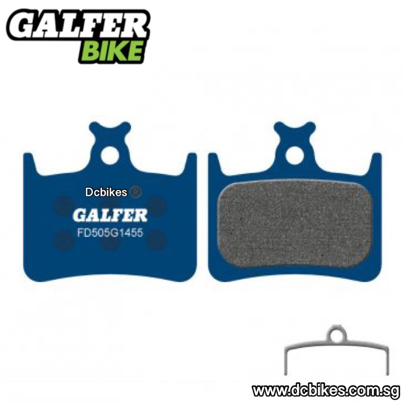 Galfer Semi Metal Road G1455 Disc Brake Pads – FD505 | Hope RX4 (SRAM Type) 1 Pair