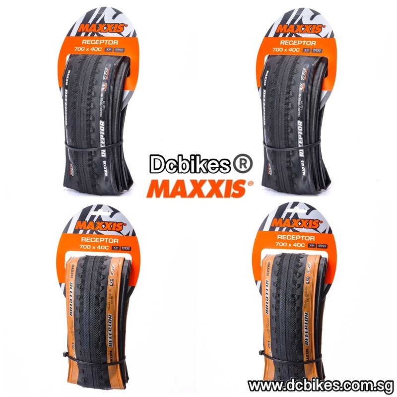 Maxxis 29 X 1.5 Receptor 700 X 40c Gravel Black Skinwall Brown EXO TR Folding Tyres – Etrto : 40-622 (2 Tires) Black – 29 X 1.5 | 700 X 40c (2 Tires)