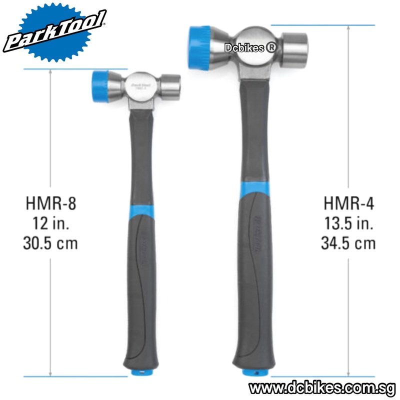 Park Tool Shop Plastic Mallet + Steel Hammer HMR-4/HMR-8 HMR-8 – 30.5cm Length