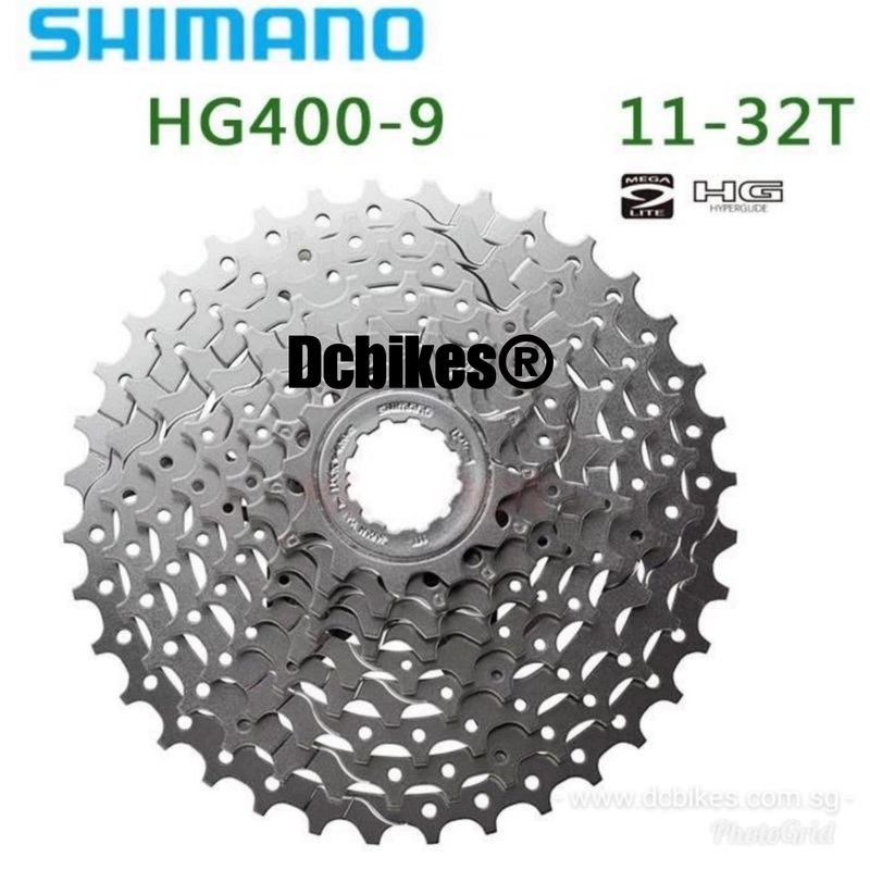 Shimano 9 speed 11T – 32T CS-HG400-9 MTB Cassette