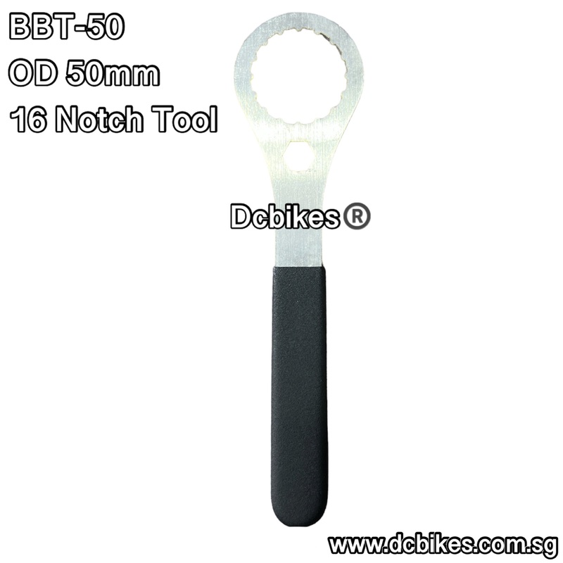 T47 16 Notch 50mm OD Bottom Bracket BB Wrench Tool BBT-50