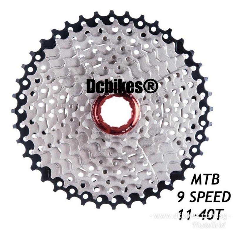 9 Speed 11T – 40T Wide Ratio MTB Cassette