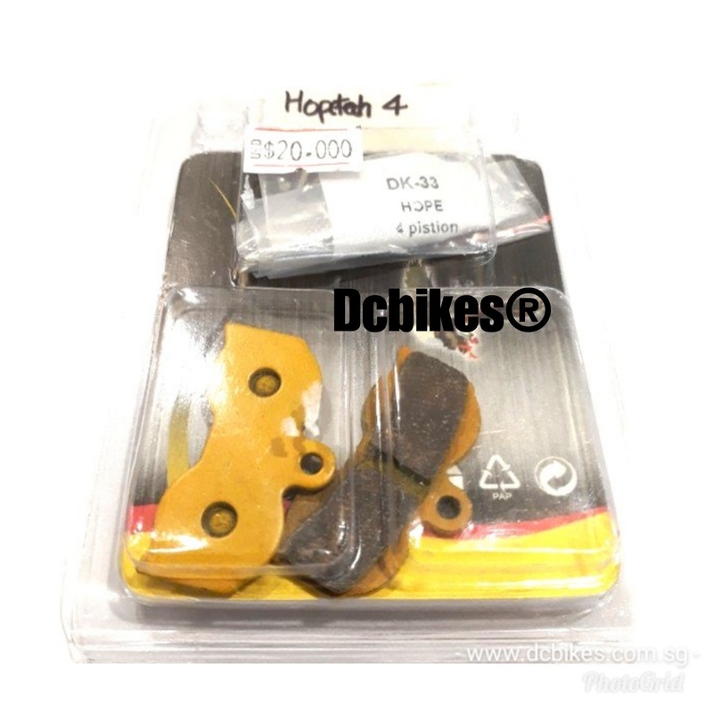 Hope Tech 4 Piston XC 4 Cross Country Metal Brake Pads