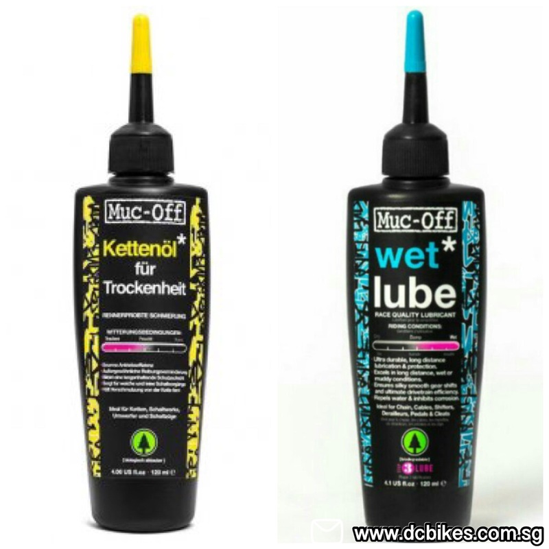 Muc Off Bicycle Dry | Wet Smooth Lube 120ml Dry Lube 120ml