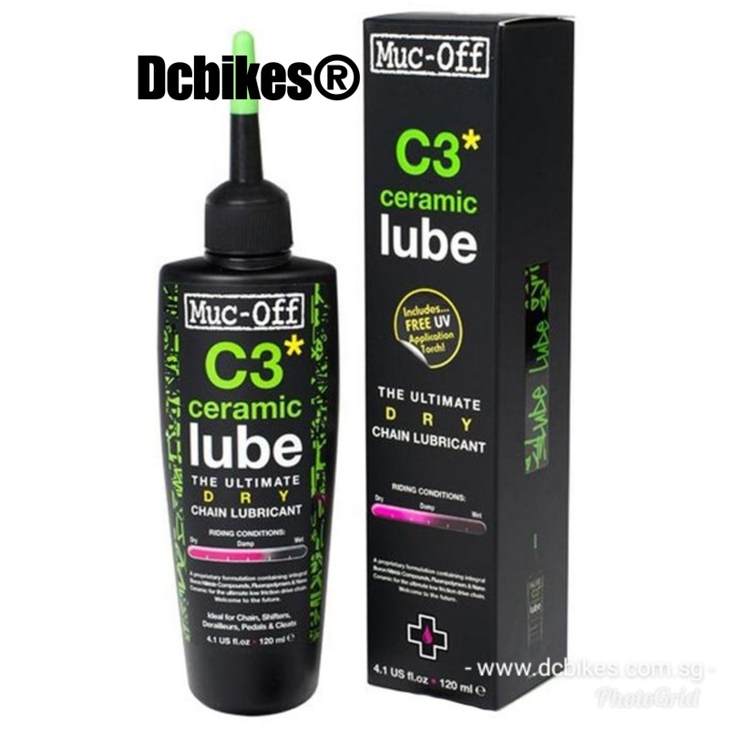 Muc Off MTB Road Bicycle Ceramic Dry Chain Lube 120ml