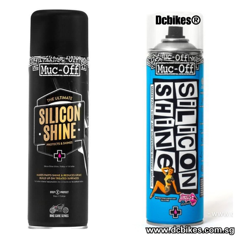 Muc Off Silicon Suspension Spray & Shine Protection 500ml Blue Label