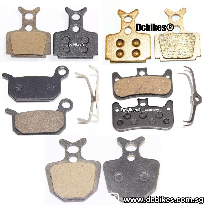 Various Semi Metal Brake Pads For Formula Hydraulic Brakes Metal Gold – Model 1