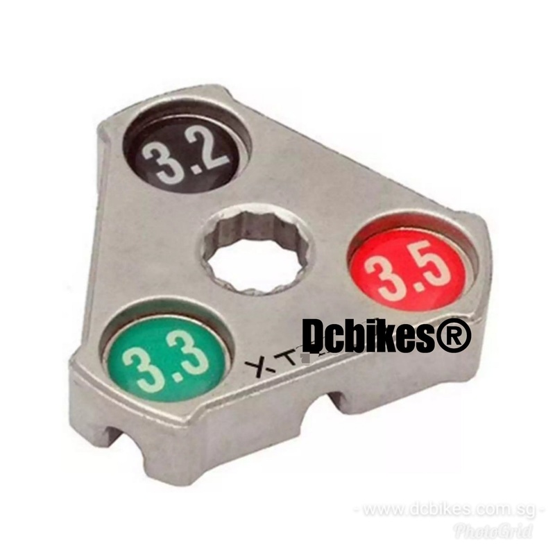 X-T Bicycle Nipple Spoke Wrench 3 Key Adjustment Tool