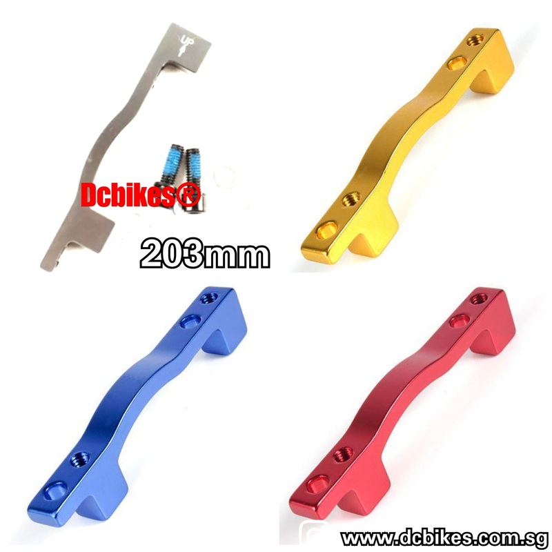 Post To Post 180mm | 203mm Disc Brake PM Adapter 203mm / Red