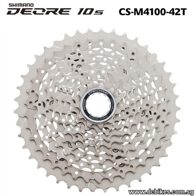 Shimano 10 Speed Deore M4100 11-42T | 46T Cassette 10 Speed 42T HG Cassette