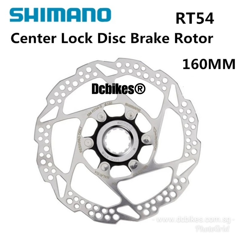 Shimano 160mm | 180mm Deore SM-RT54S Centerlock Disk Brake Rotor 160mm