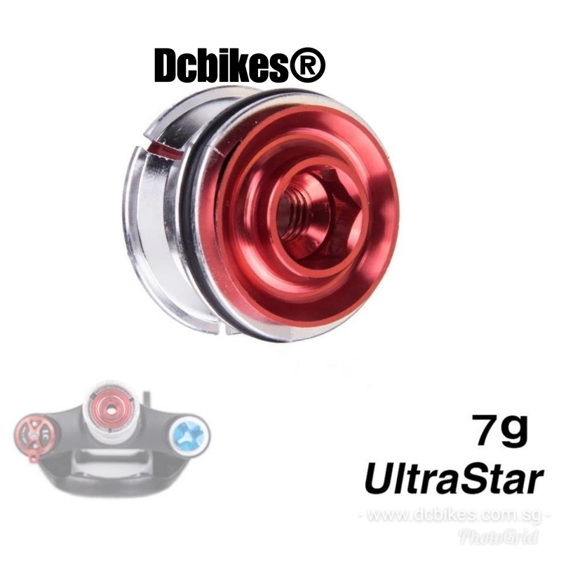 Ultra Star Headset Super Expander Star Nut Screw Plug Compression 1 1/8″ Tube