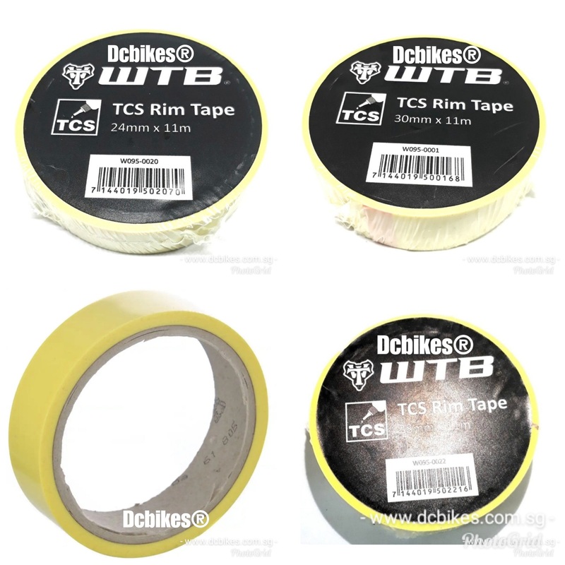 WTB MTB Bicycle Tubeless Rim Tape 11m Roll 24mm