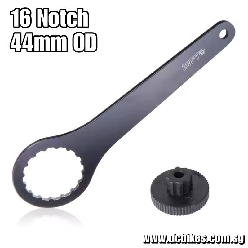 16 Notch 44mm OD Centerlock Disc Ring Wrench For Shimano Bottom Bracket BB Tool