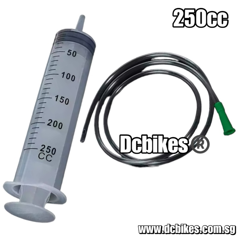 250ml Plastic Syringe With 80cm Clear Tube Kit Set For Injector Measuring Bleed Kit