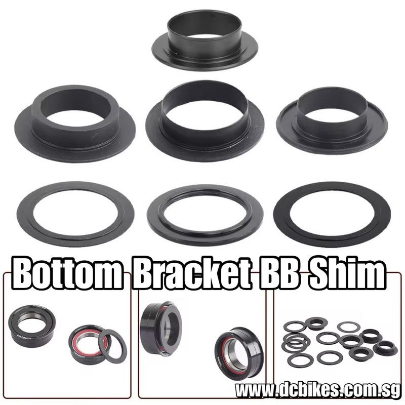 Bicycle Bottom Bracket BB Side Dust Cover Shim Conversion Spacer Adapter Repair Parts For T47 BB30 BB86 BB92 FSA Shimano DUB BSA Threaded Press Fit BB – 1 Piece Model 1 – 1 Piece