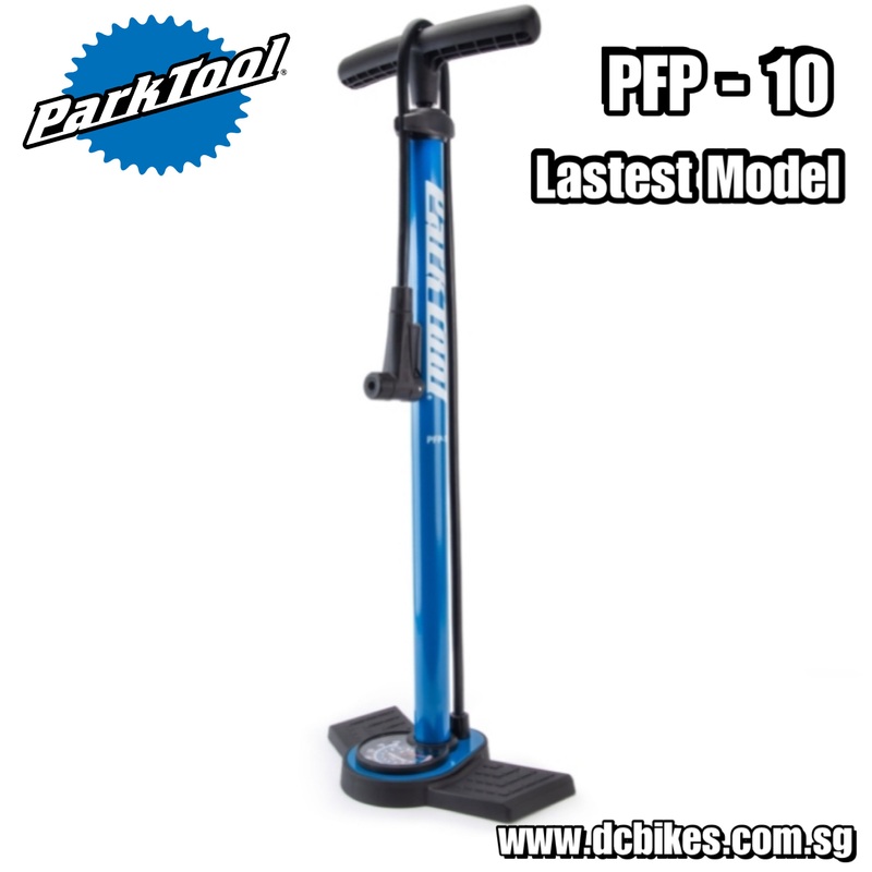 Park Tool Home Mechanic Presta | Schrader Bicycle Floor Pump PFP-10