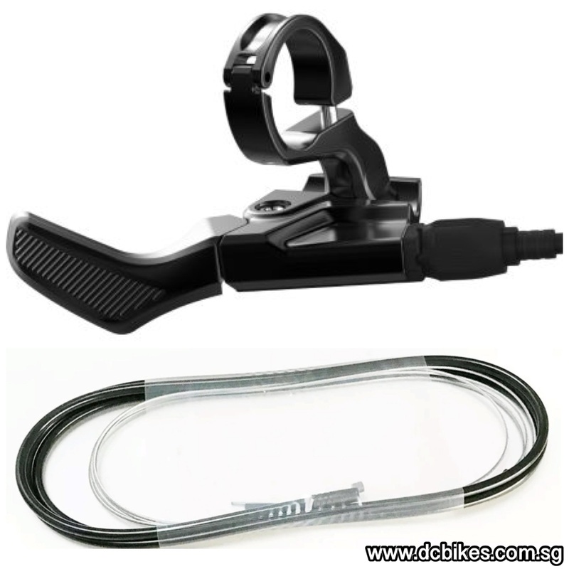 Universal B-X Dropper Ascend V2 Remote Left Shifter Lever Dropper Lever + Clamp + Barrel Nut Only