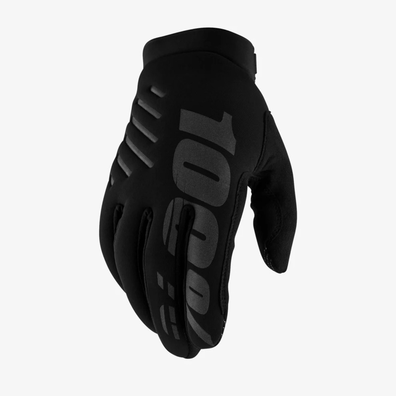 100% Brisker Cold Weather Gloves Black S