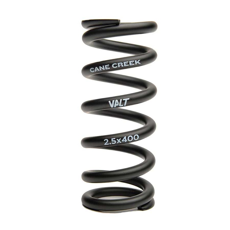 VALT Lightweight Steel Spring Coil Shock 2.25″/57mm x 450lbs BLK