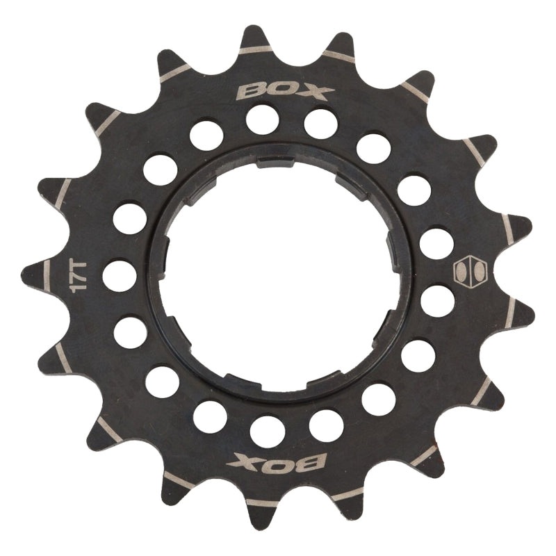 Box One 3/32″ CNC CrMo Cog Black – 17t