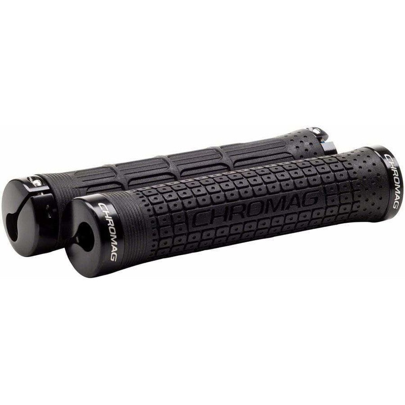 Clutch Bike Handlebar Grips – Black, Lock-On Black