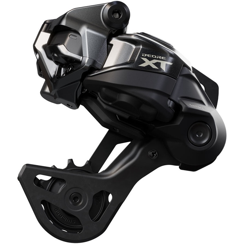 Deore XT RD-M8250-GS Di2 Wireless Rear Derailleur – 12-Speed Medium Cage Shadow ES BLK/Gray