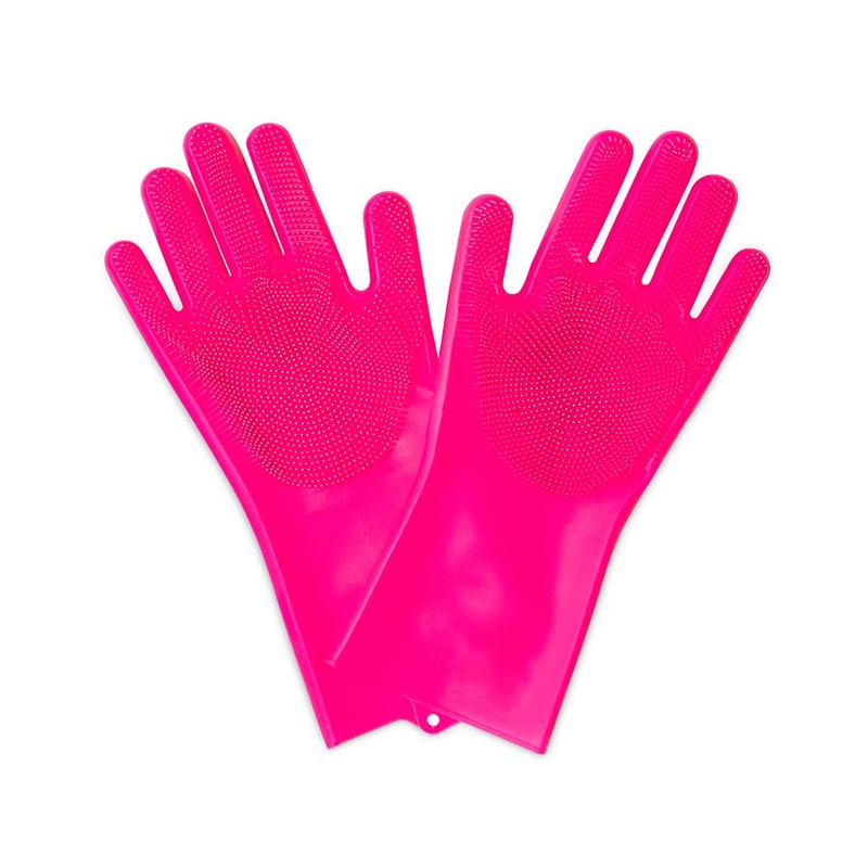 Deep Scrubber  Cleaning Glove – Silicone Dishwasher Safe Large