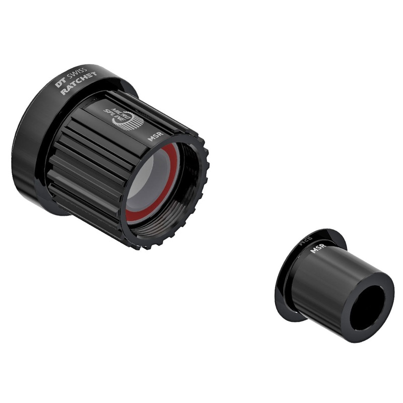 Ratchet Freehub Body – Shimano Micro Spline Road Light Aluminum Ball Bearing w/ End Cap 12 x 142 mm