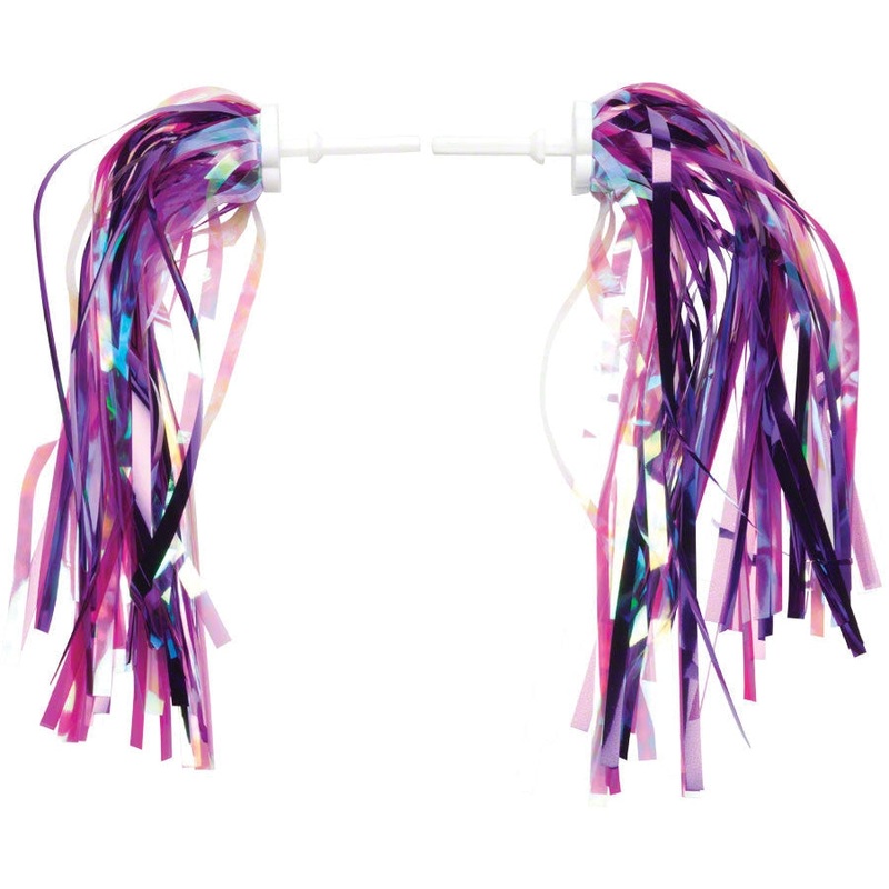 Bicycle Handlebar Streamers Purple