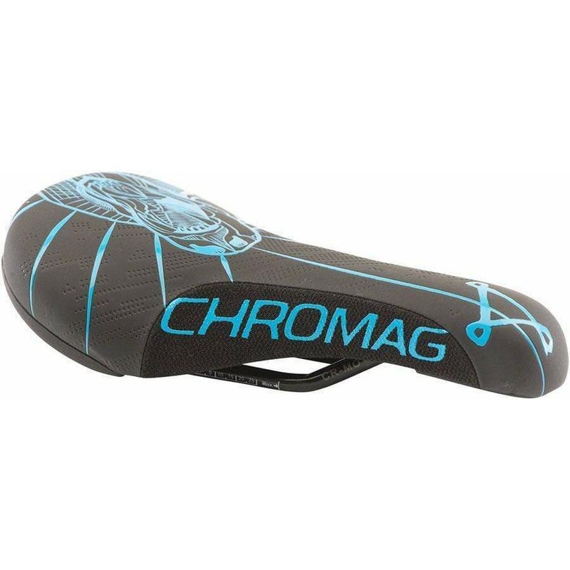 Overture Bike Seat – Chromoly Black/Blue