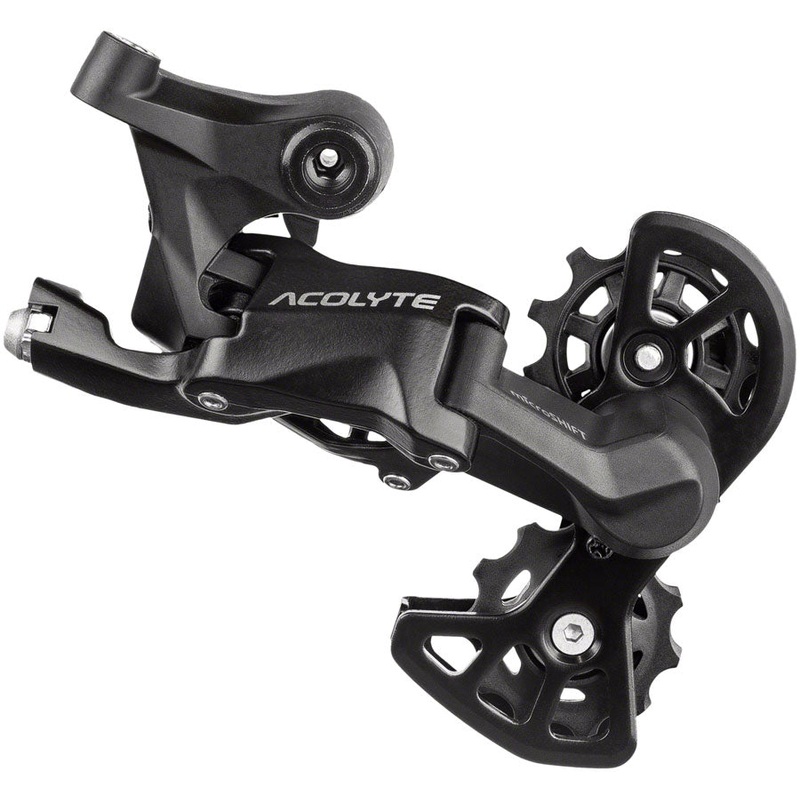 Acolyte Super Short Rear Derailleur – 8 Speed Super Short Cage BLK