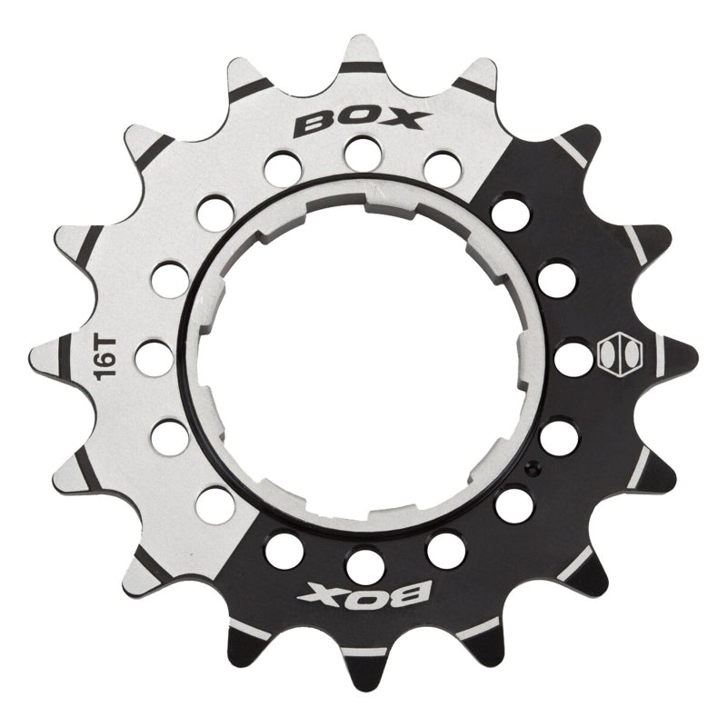 Box One 3/32″ CNC AL 7075 Cog Black – 16t