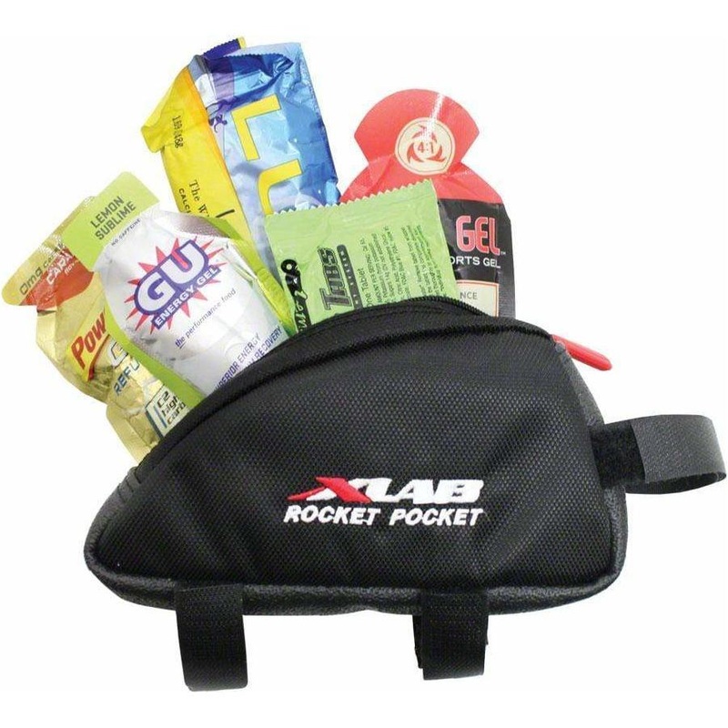 Rocket Pocket Top Tube/ Stem Bag: Black 0.5L