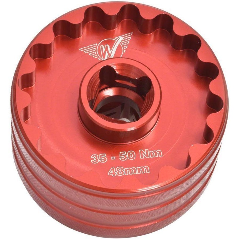 BBTOOL-48-44 Bottom Bracket Socket Bike Tool for 48.5mm and 44mm 16-Notch Cups