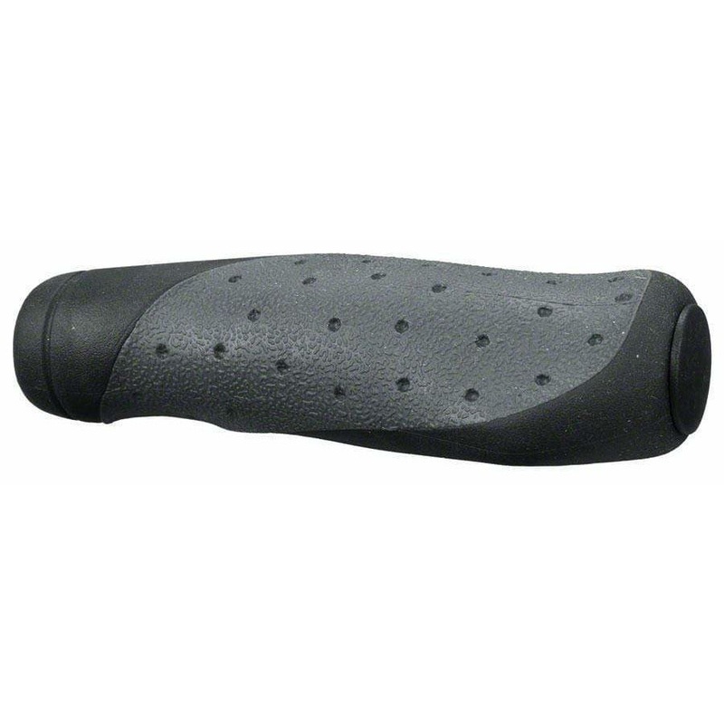 Handlez Bike Handlebar Grips – Gray/Black Gray