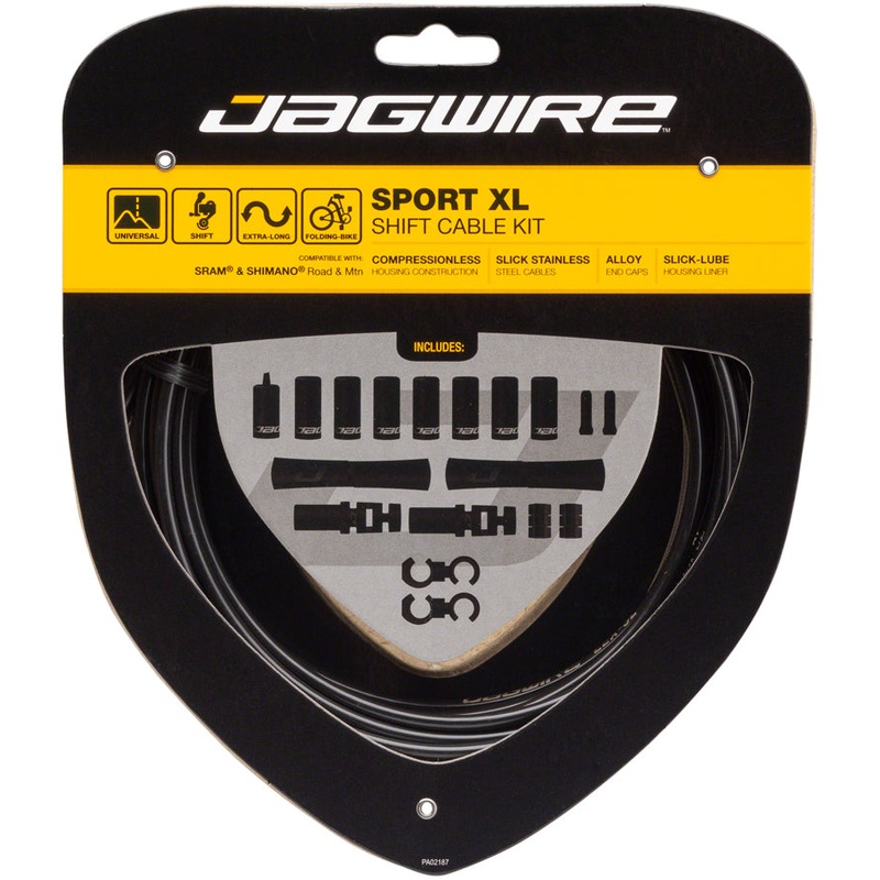 Sport XL Shift Cable Kit SRAM/Shimano Black
